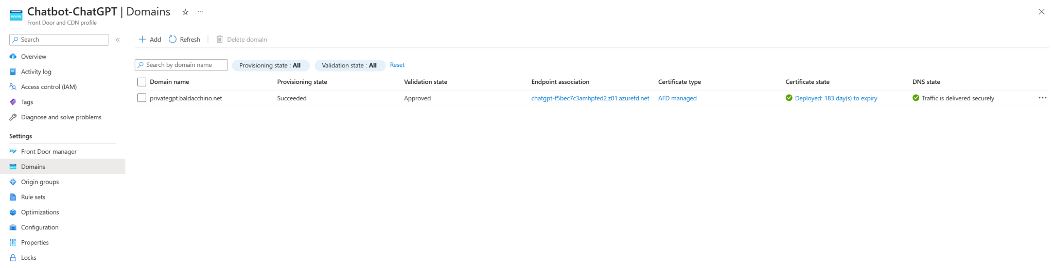 Building a Private ChatGPT Interface With Azure OpenAI – Baldacchino ...