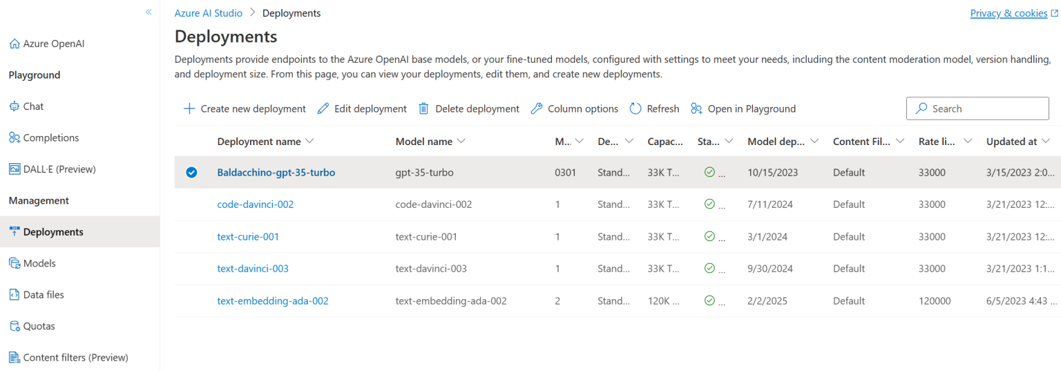 Building a Private ChatGPT Interface With Azure OpenAI – Baldacchino ...