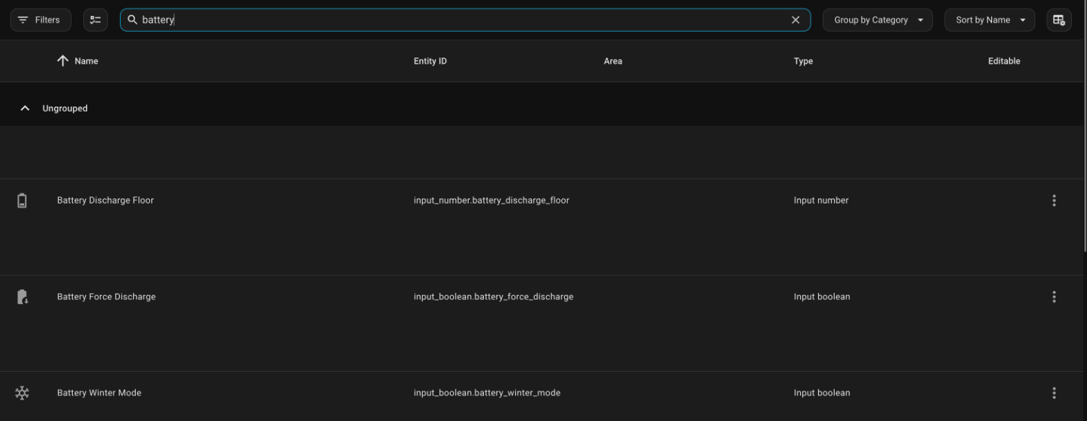 The three helpers, created via the UI in my case